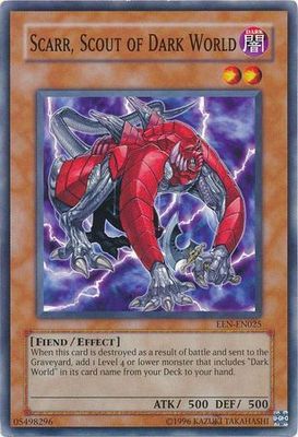 Scarr, Scout of Dark World - EEN-EN025 - Common Unlimited Elemental Energy [EEN] Unlimited Singles