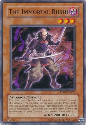 The Immortal Bushi - PTDN-EN029 - Common Unlimited Phantom Darkness [PTDN] Unlimited Singles
