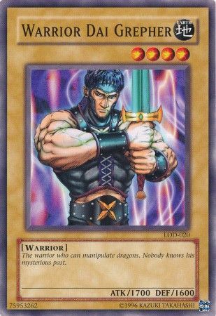 Warrior Dai Grepher - LOD-020 - Common 1st Edition Legacy of Darkness [LOD] 1st Edition Singles