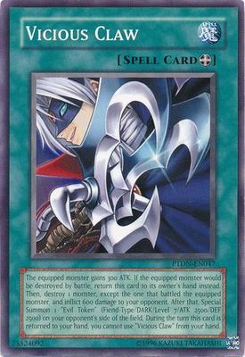 Vicious Claw - PTDN-EN047 - Common Unlimited Phantom Darkness [PTDN] Unlimited Singles