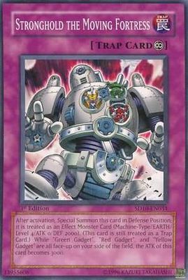 Stronghold the Moving Fortress - SD10-EN031 - Common 1st Edition Structure Deck: Machine Re-Volt 1st Edition Singles