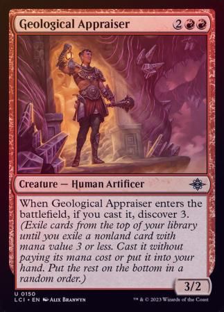 Geological Appraiser 0150 - Foil The Lost Caverns of Ixalan Foil Singles