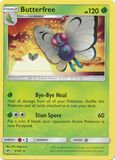 Butterfree - 3/147 - Rare Sun &amp; Moon: Burning Shadows Singles