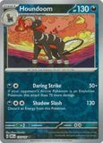 Houndoom - 133/197 - Uncommon Reverse Holo Scarlet &amp; Violet: Obsidian Flames Reverse Holo Singles