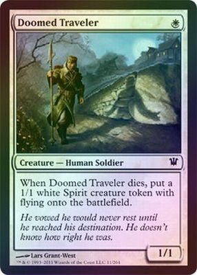 Doomed Traveler - Foil Innistrad Foil Singles