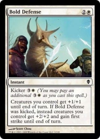 Bold Defense 3/249 - Zendikar Singles