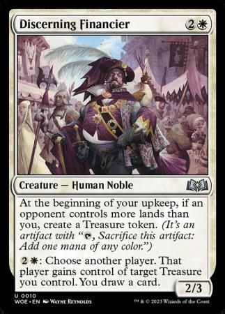 Discerning Financier 0010 Wilds of Eldraine Singles