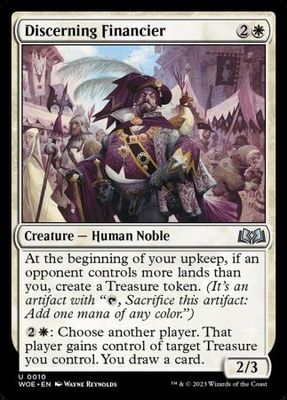 Discerning Financier 0010 Wilds of Eldraine Singles