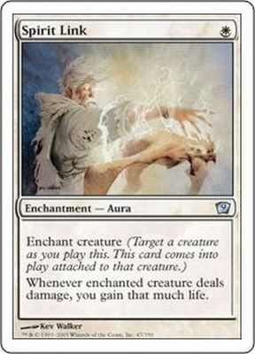 Spirit Link 47/350 - MTG 9th Edition Singles