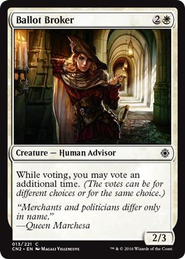 Ballot Broker 013/221 - Conspiracy: Take the Crown Singles