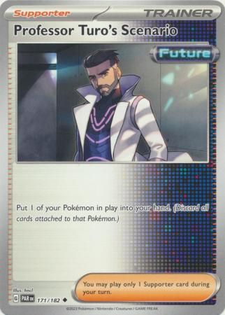 Professor Turo&#39;s Scenario - 171/182 - Uncommon Scarlet &amp; Violet: Paradox Rift Singles