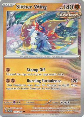 Slither Wing - 107/182 - Uncommon Scarlet &amp; Violet: Paradox Rift Singles