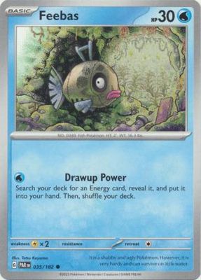 Feebas - 035/182 - Common Scarlet &amp; Violet: Paradox Rift Singles