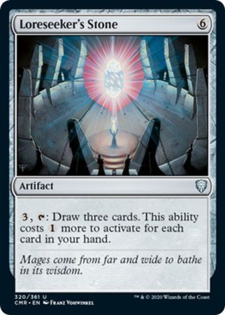 Loreseeker&#39;s Stone 320/361 Commander Legends Singles