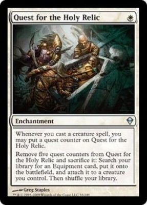 Quest for the Holy Relic Zendikar Singles