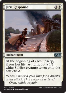 First Response 012/269 - Magic 2015 (M15) Singles (Español)