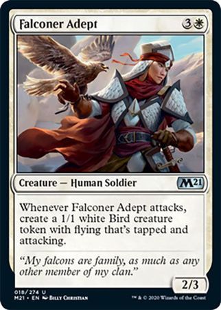 Falconer Adept 018/274 Magic 2021 (M21) Singles (Español)