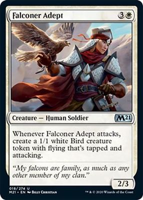 Falconer Adept 018/274 Magic 2021 (M21) Singles (Español)