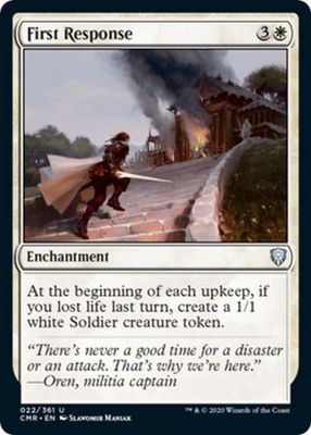 First Response 022/361 - Commander Legends Singles