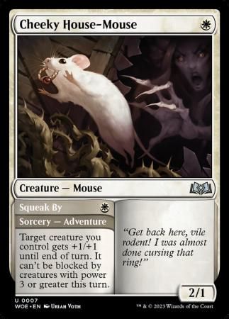 Cheeky House-Mouse 0007 Wilds of Eldraine Singles