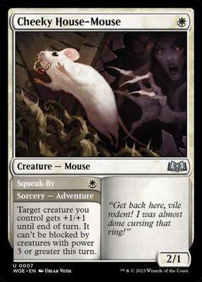 Cheeky House-Mouse 0007 Wilds of Eldraine Singles