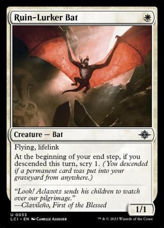 Ruin-Lurker Bat 0033 The Lost Caverns of Ixalan Singles