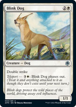 Blink Dog 003/281 Adventures in the Forgotten Realms Singles