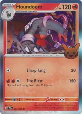 Houndoom - 034/198 - Holo Rare Pokemon Promo Cards