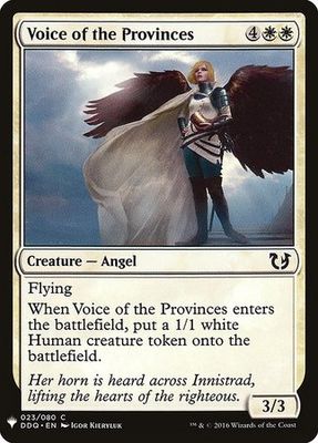 Voice of the Provinces - Mystery Booster Promo Mystery Booster Singles