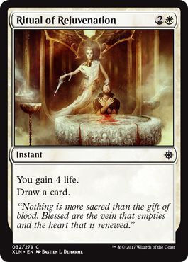 Ritual of Rejuvenation 032/279 Ixalan Singles(Español)