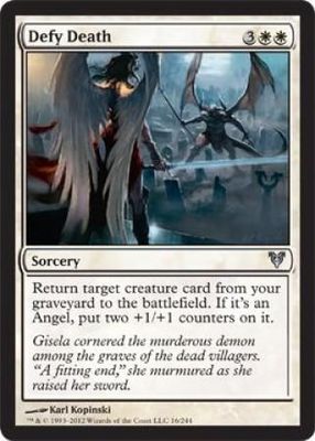 Defy Death 16/244 -Avacyn Restored Singles