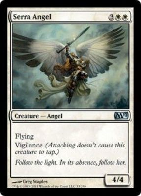 Serra Angel 33/249 - Magic 2012 (M12) Singles  (Español)
