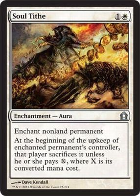 Soul Tithe 23/274 - Return to Ravnica Singles