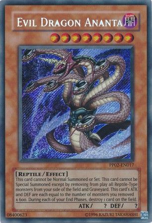 Devil Dragon Ananta - PP02-EN017 - Secret Rare Premium Pack: Series PP01 &amp; PP02 Secret Rares