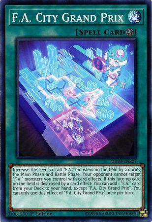 F.A. City Grand Prix - MP18-EN227 - Common 1st Edition 2018 Mega-Tins Singles