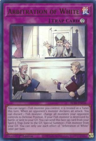 Arbitration of White - BLTR-EN036 - Ultra Rare 1st Edition Battles of  Legend: Terminal Revenge 1st Edition Singles (espanol)