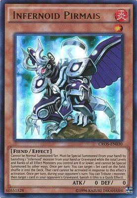 Infernoid Pirmais - CROS-EN030 - Ultra Rare Unlimited Crossed Souls Unlimited Singles