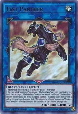 Test Panther - CHIM-EN046 - Ultra Rare 1st Edition Chaos Impact 1st Edition Singles (español)