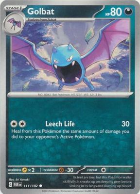 Golbat - 111/182 - Common Scarlet &amp; Violet: Paradox Rift Singles