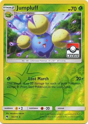 Jumpluff - 14/214 - League Promo Pokemon Championship/League/Organized Play Promos