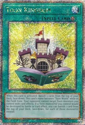 SJ Toon Kingdom - MP24-EN006 - Quarter Century Rare 1st Edition Mega Tin 2024 Dueling Mirrors Singles