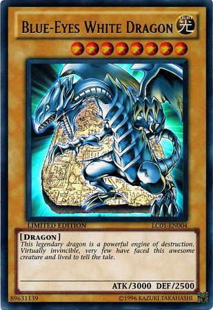 GA Blue-Eyes White Dragon - LC01-EN004 - Ultra Rare Legendary Collection 1 [LC01]