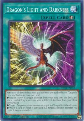 Dragon&#39;s Light and Darkness - INFO-EN057 - Common 1st Edition The Infinite Forbidden 1st Edition Singles