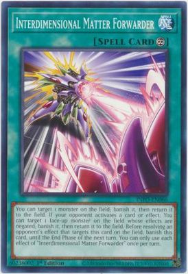 Interdimensional Matter Forwarder - INFO-EN066 - Common 1st Edition The Infinite Forbidden 1st Edition Singles
