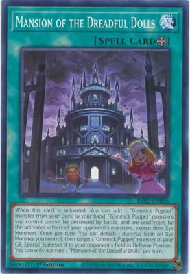 Mansion of the Dreadful Dolls - INFO-EN056 - Common 1st Edition The Infinite Forbidden 1st Edition Singles