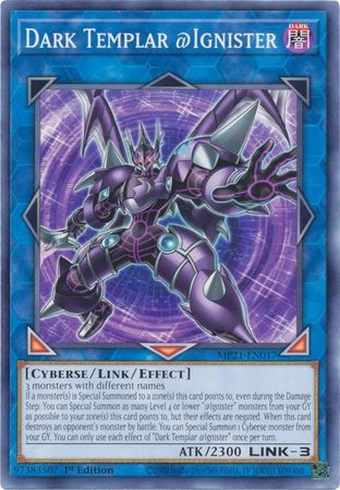 Dark Templar @Ignister - MP21-EN017 - Common 1st Edition 2021 Mega-Tin: Ancient Battles 1st Edition Singles