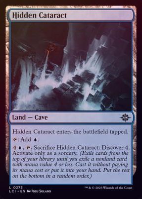 Hidden Cataract 0273 - Foil The Lost Caverns of Ixalan Foil Singles
