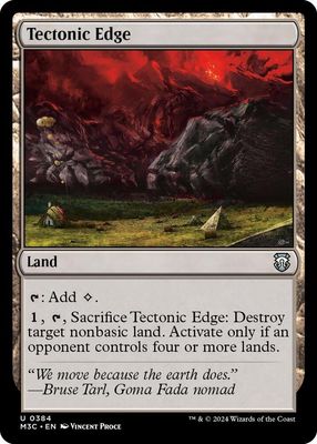 Tectonic Edge 0384 - Commander: Modern Horizons 3 (M3C)