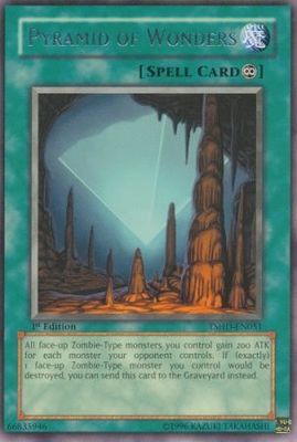 Pyramid of Wonders - TSHD-EN051 - Rare 1st Edition The Shining Darkness [TSHD] 1st Edition Singles