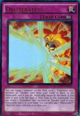 Obliterate!!! - LDK2-ENY03 - Ultra Rare Unlimited Legendary Decks II - Yugi Unlimited Singles